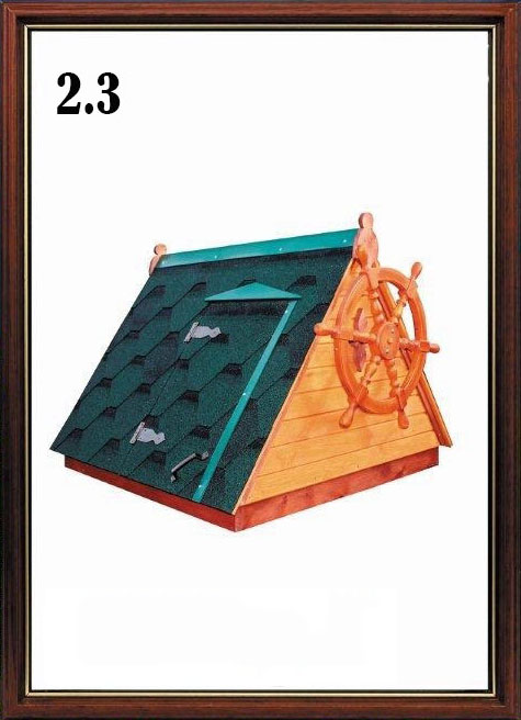 Домик для колодца 4